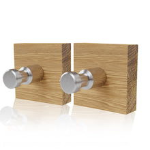 Laden Sie das Bild in den Galerie-Viewer, Handtuchhaken Eiche