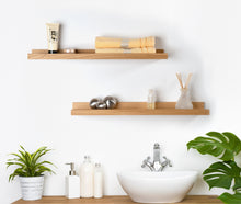 Laden Sie das Bild in den Galerie-Viewer, Bilderleiste Eiche 40cm