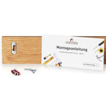 Laden Sie das Bild in den Galerie-Viewer, Garderobenleiste Eiche
