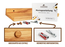 Laden Sie das Bild in den Galerie-Viewer, Bilderleiste Eiche 40cm