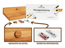 Laden Sie das Bild in den Galerie-Viewer, Bilderleiste Eiche 60cm